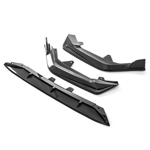 Front Bumper Spoiler Lip Splitter Carbon Fiber for 2022-2024 for Honda Civic