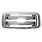 For 2011 2016 Ford F250 F350 Super Duty Chrome Grille Grill Full Overlay Cover