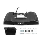 Black ABS Plastic Rear Fender Flaps Mud Guard for Honda TRX300 1988-2000