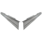 Pair Slip On Rocker Panel for GMC Sierra Chevy Silverado Avalanche Crew Cab 1999-2007