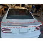 ABS Plastic Rear Wing Spoiler Primed for 1994 1998 Ford Mustang Saleen