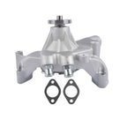 High-volume Aluminum Long Water Pump Satin Finish for Chevy BBC 396 402 454 502