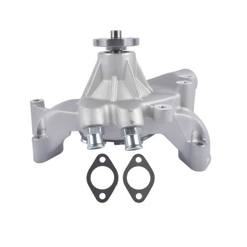 High-volume Aluminum Long Water Pump Satin Finish for Chevy BBC 396 402 454 502