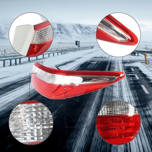 Outer Passenger / Right Side Red For Toyota Camry 2015-2017 Tail Light Assembly