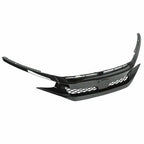 Front Grille for Honda Civic 2019-2021 2020 Coupe Sedan Type R Style Black Mesh