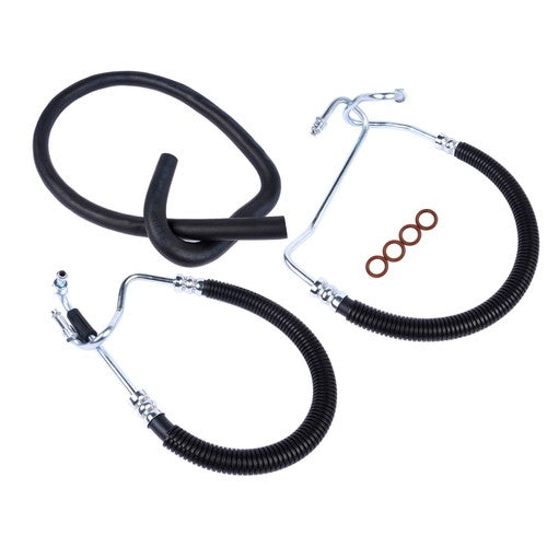 3x Hydroboost Power Steering Pressure Return Hoses for Chevy Silverado 1500 6.0L