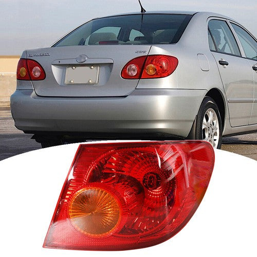 Outer Tail Light Tail Lamp RH Passenger Side for 2003-2008 for Toyota Corolla