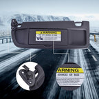 Driver LH Side Drak Gray Sun Visor For Honda Civic 2006 2007-2011 83280SNAA01ZA