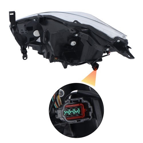 Headlight Assembly LED Type Passenger Side For Nissan Murano Platinum 2015-2018