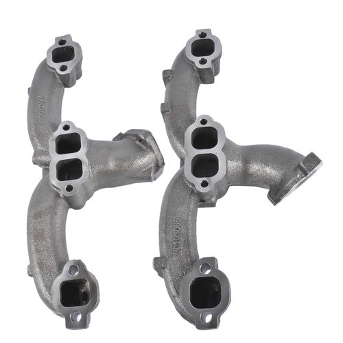 Pair Rear Manifolds for 1969-1972 Chevy GMC Blazer Jimmy Pickup Truck Van V8
