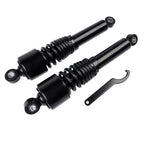 Black 13in Heavy Duty Rear Shocks For Harley Road King Touring Street Tour Glide