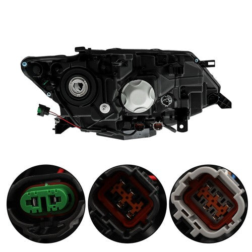 Headlight Headlamps Assembly Fit For 2017-2019 Nissan Rogue LH Side Clear Lens
