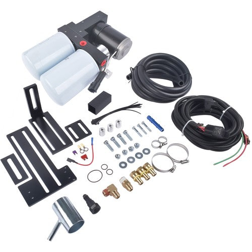 100GPH Diesel Fuel Lift Pump System TSC10100G For 01-10 Chevy GMC Duramax 6.6L