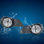 Driver+Passenger Side  Fog Lights w/Bulbs+Wiring For Toyota Sienna LE 3.5L 11-17