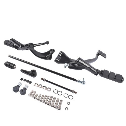 Forward Controls Foot Pegs Levers Linkages For HarleySportster 883/1200 Aluminum