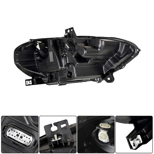 For Ford Mustang 2018-2020 LED DRL Headlights Clear Lamp Front Driver Left Side