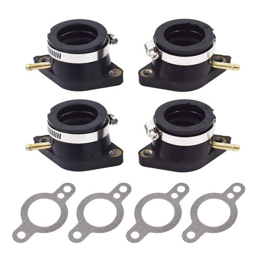 Carburetor Intake Manifold Boot Set For Yamaha XJ550 Maxim 1981-1983 NEW