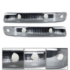 For GMC Sierra 1500 99-07 & Yukon 00-06 L+R Headlight Replacement Halogen Black