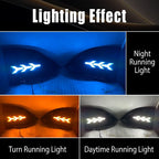 Front Fog Light DRL LED Daytime Running Lamp LH+RH for 2023 2024 for Altima