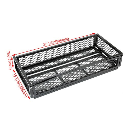 Universal For ATV Front&Rear Drop Cargo Basket Rack Storage Carrier Hauler 2 PCS