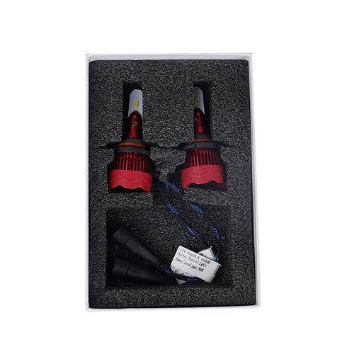 9005 LED Car Headlights Fog Lights Hi/Low Beam Bulbs Set 6000K 55W 16000LM