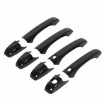 Glossy Black Door Handle Cover Set For Jeep Grand Cherokee Dodge Durango 2011 Plus