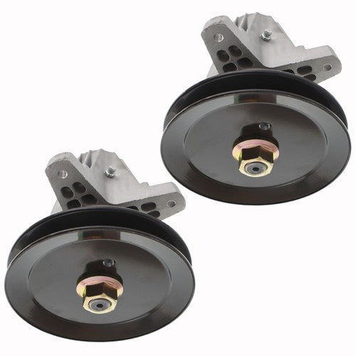 Fits For Troy Bilt MTD 2PK Spindle Assembly W/Pulley Bolt 618-06991 918-06991