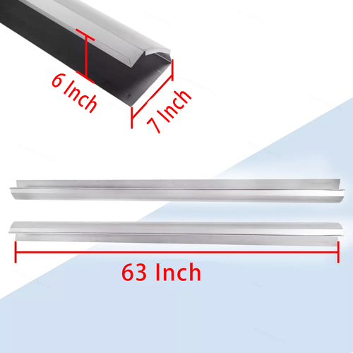 Steel Outer Rocker Panels for 2014-2018 for Chevrolet Silverado Extended Cab 4 Door
