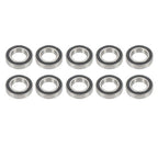 10 Pcs R24-2RS 1-1/2×2-5/8×9/16" Double Rubber Seal Deep Groove Ball Bearing