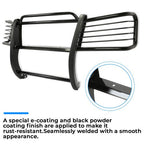 Grille Grill Brush Guard Bumper For Chevy Chevrolet Trailblazer Ext 02-09