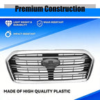 For 2019 2020 2021 2022 Subaru Ascent #91121XC01A Front Bumper Grille Chrome