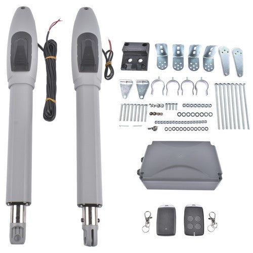 Automatic Dual Swing Gate Opener Kit Remote Control For Doors up to 300kg*2 110V