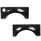 FRP07 Black Rear Wheel Arch Quarter Panels for Ford F150 F-150 09-14 Pair