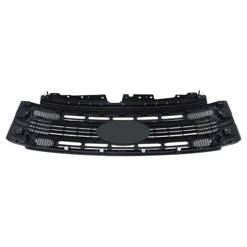 New Gloss Black Plastic Front Upper Grill Grille For Ford F250 XL/XLT 2023 2024