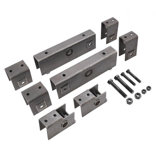 Trailer Hanger Kit for slipper spring 10K lbs Tandem axle spacing Universal