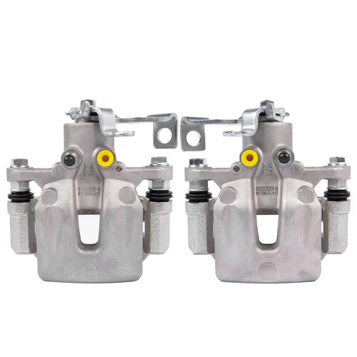 2Pcs Rear Driver & Passenger Brake Caliper with Bracket for Kia Soul 2014-2018