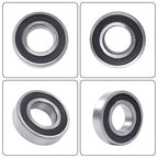 10× 6206-2RS 30mm×62mm×16mm Double Rubber Seals Deep Groove Ball Bearing