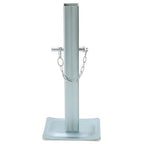 8000lbs Drop Leg Foot Pad for Square Jacks with 2 Inch Tube Trailer Camper