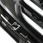 New Chrome Front Upper Grille Mesh Grill For Chevrolet Equinox 2018 -2020 Black