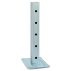 8000lbs Drop Leg Foot Pad for Square Jacks with 2 Inch Tube Trailer Camper