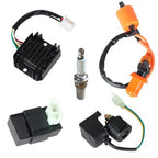 FOR 150cc 200cc 250cc ATV Racing Ignition Coil CDI Regulator Rectifier Relay
