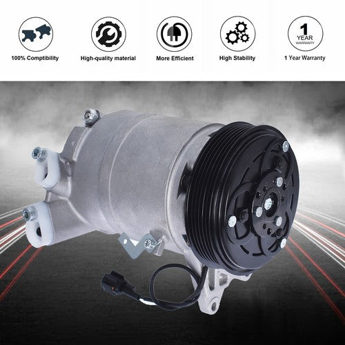 CO 10863JC For 2004-2009 Nissan Quest 3.5L V6 AC A/C Compressor With Clutch
