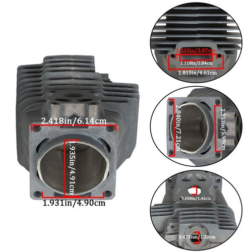 1138 020 1201 52mm Big Bore Cylinder Piston Kit for Stihl MS441 MS441C Chainsaws