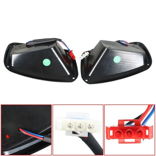 For EZGO TXT, ST Golf Cart Full LED Rear Tail Light 2 LED Taillights 1996-2014