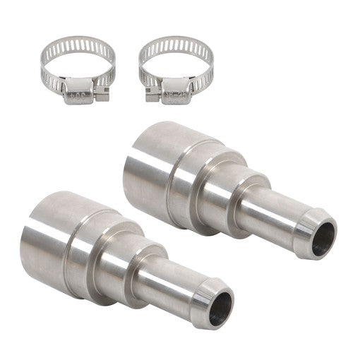 Heater Core Coolant Hose Connectors For 98-2014 Chevy Silverado/GMC Sierra 1500