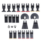 25PCS Oscillating Tool Professional Bi-Metal Multitool Blades Kits for Wood Nail