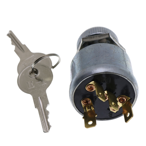 For EZGO Golf Cart Key Switch 4 Prong 2 Keys 81-UP Gas & Electric 33639G01