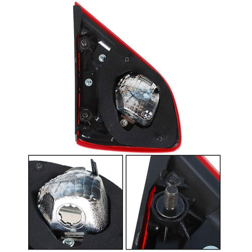 Passenger Right Side Tail Light Chrome Brake Lamp For Nissan Altima Series 16-18