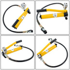 CP-180 Hydraulic Hand Pump 8500 PSI with Oil Gauge & Hand Operated Pump