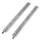 1 Pair of 22In Locking Drawer Slides Full Extension & Lock 150 lb Load Capacity
